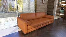 将图片加载到图库查看器,Modern Sofa 3 Seater Leather