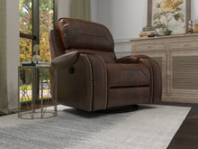 将图片加载到图库查看器，Winslow Saddle Swivel Glider Recliner
