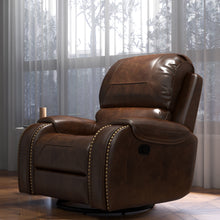 将图片加载到图库查看器，Winslow Saddle Swivel Glider Recliner
