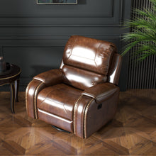 将图片加载到图库查看器，Winslow Saddle Swivel Glider Recliner
