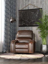 将图片加载到图库查看器，Winslow Saddle Swivel Glider Recliner
