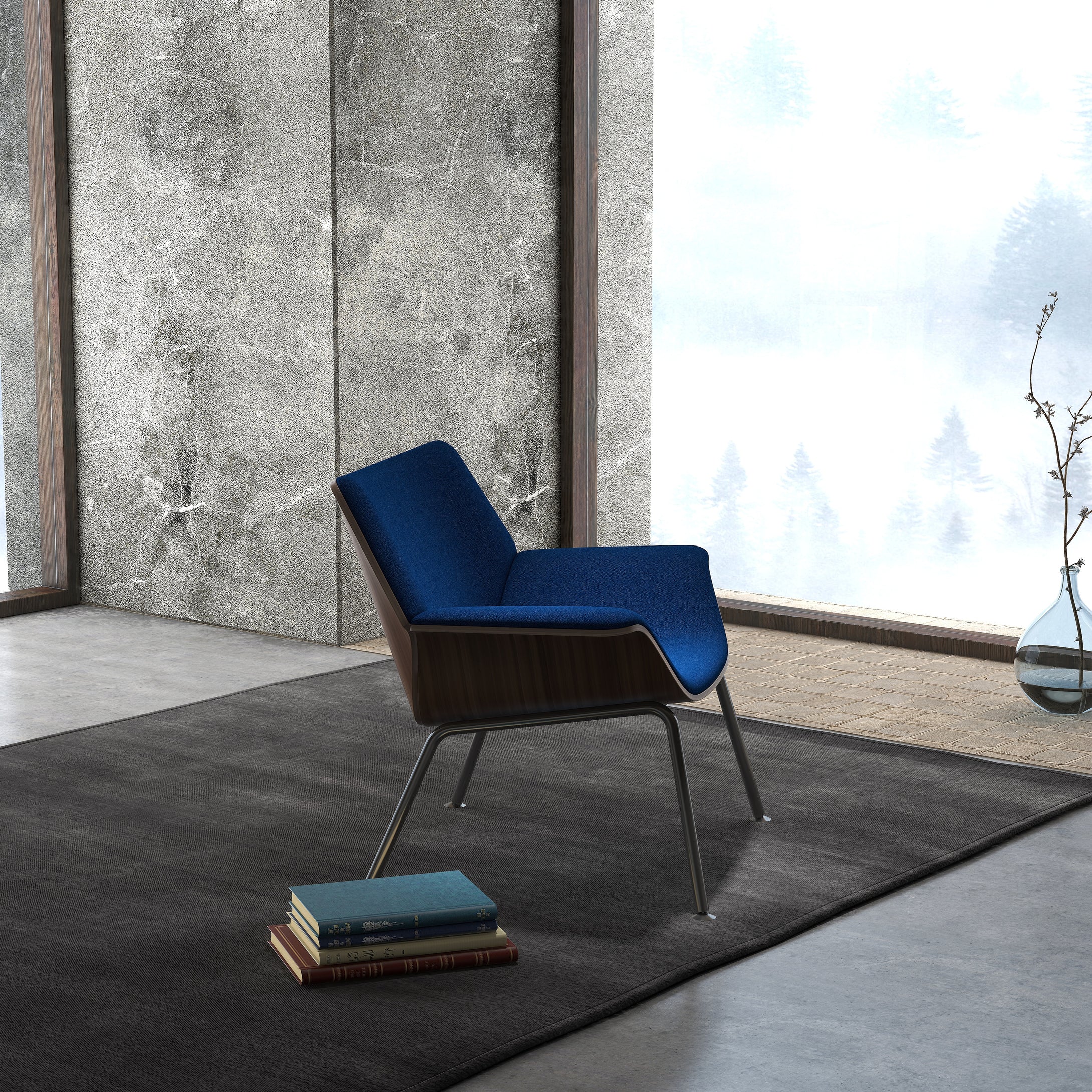 Herman Miller Swoop Plywood Lounge Chair