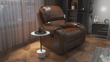 在图库查看器中加载和播放视频，Winslow Saddle Swivel Glider Recliner
